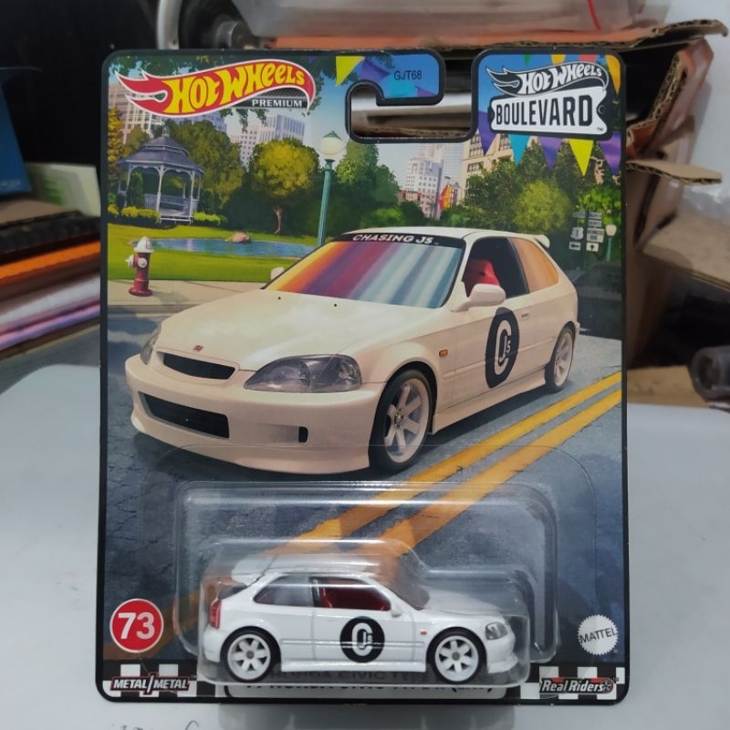 HotWheels 99 honda civic type r ek9- hot wheels civic ek9 Boulevard