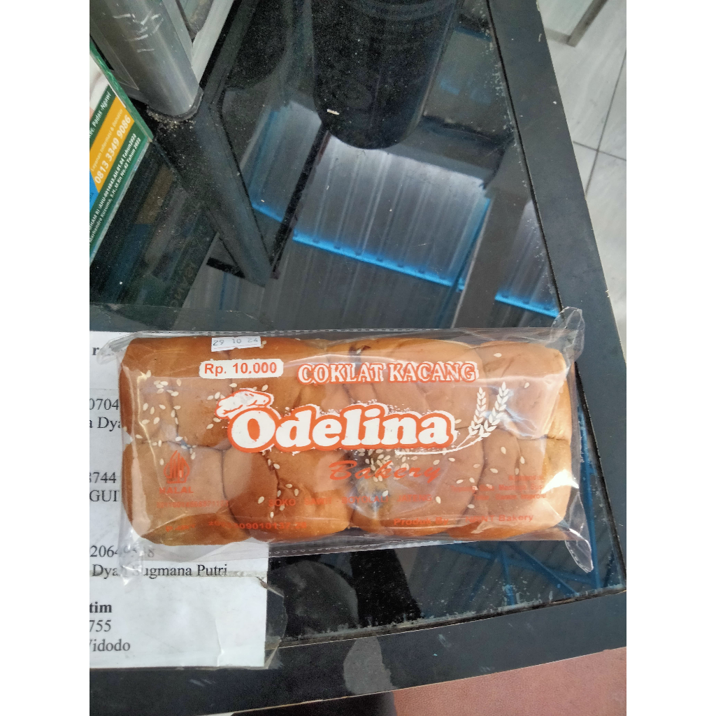 

ROTI ODELINA COKLAT KACANG