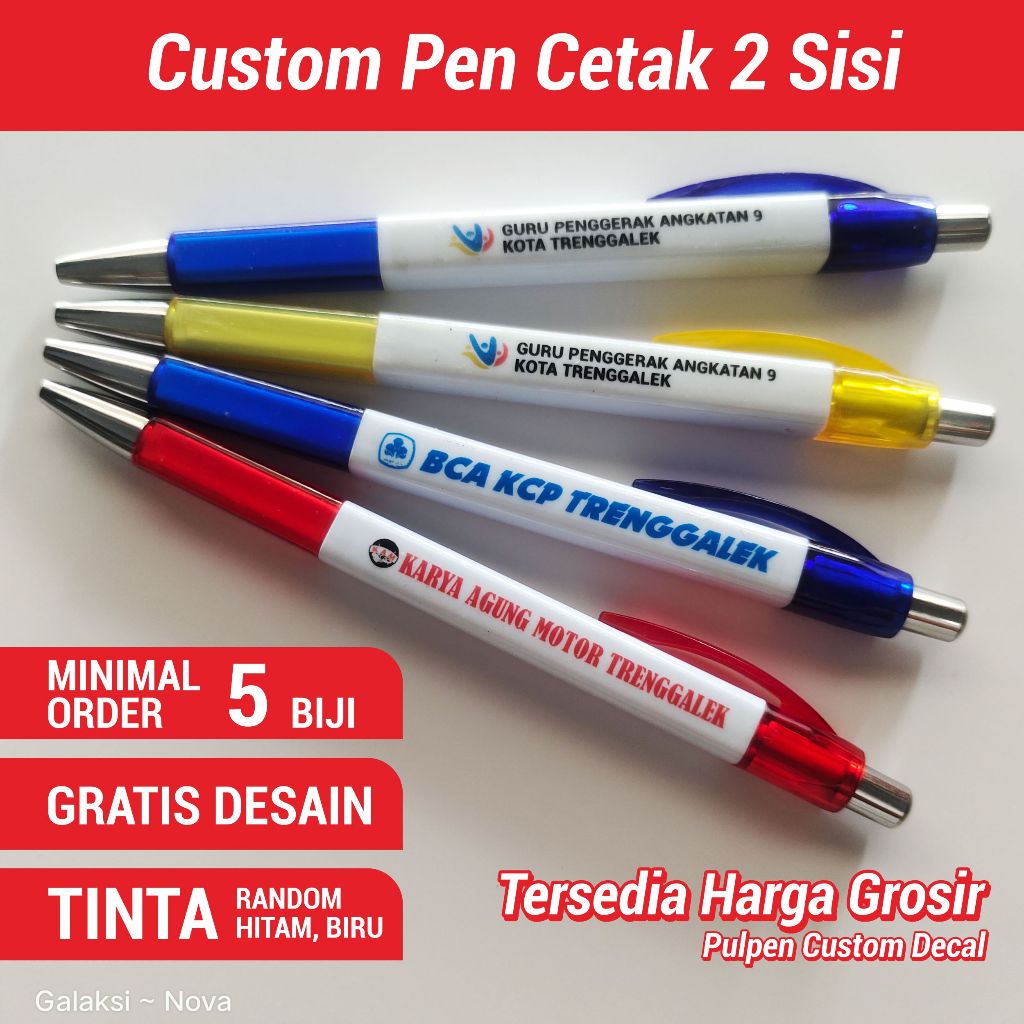 

Pulpen Segi Empat Promosi Souvenir | Bolpoin Custom Logo Tulisan | Pen Carinex Stiker Decal | Pena Karinek Lucu Warna Warni | Cetak Ballpoint Carinek GalaksiNova | Pulpen Custom Gel | Souvenir Pulpen Cetek | Pen Gel | Pulpen Gel Careinex Cetek Print UV