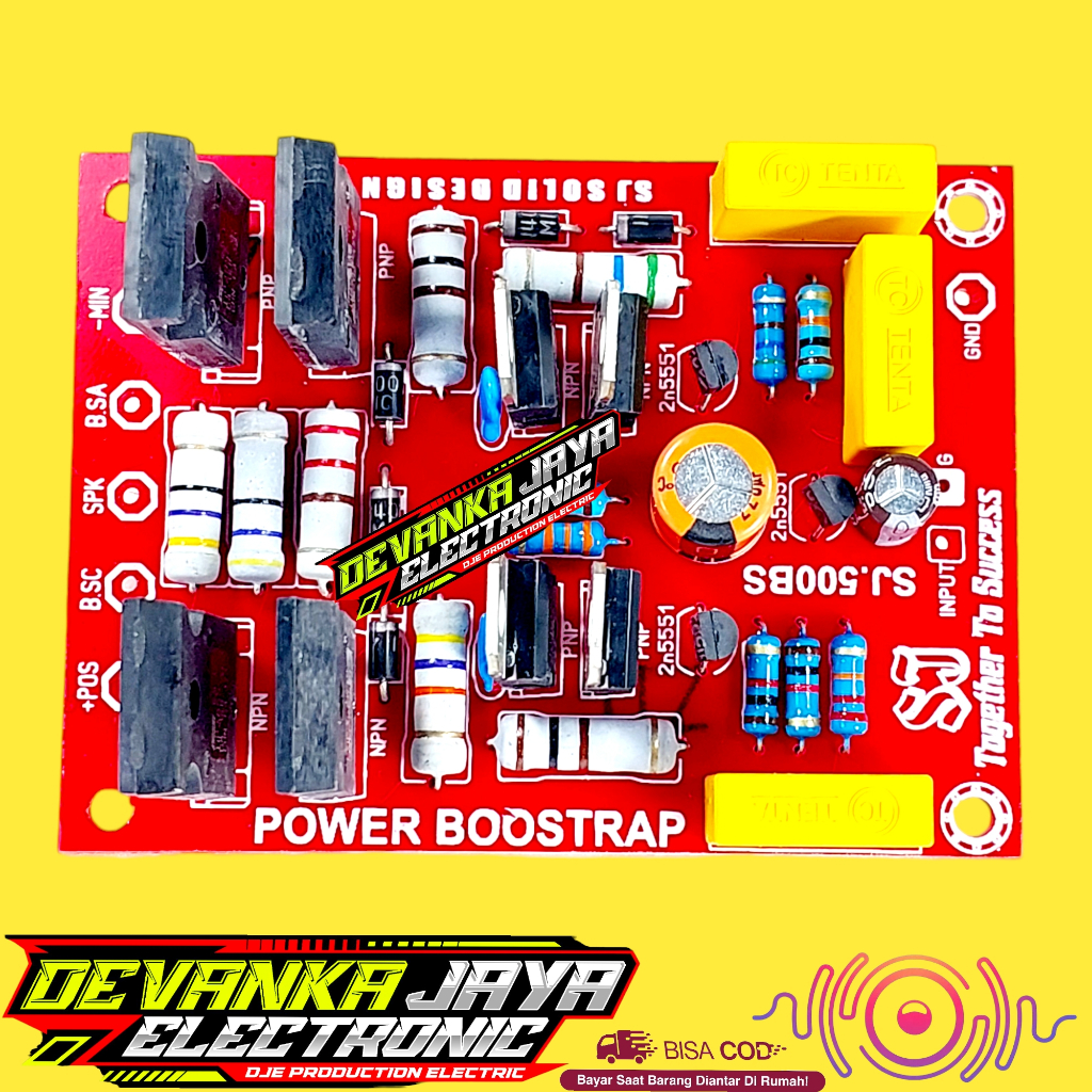 Kit Driver Power Micro BOSTRAP 500 SUB LOW