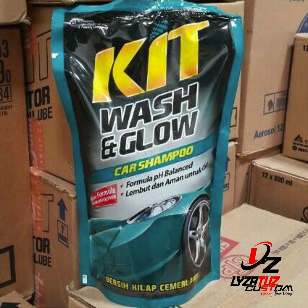 SABUN CUCI MOBIL KIT WASH & GLOW / WASH GLOW PREMIUM POLYMER 400 ML