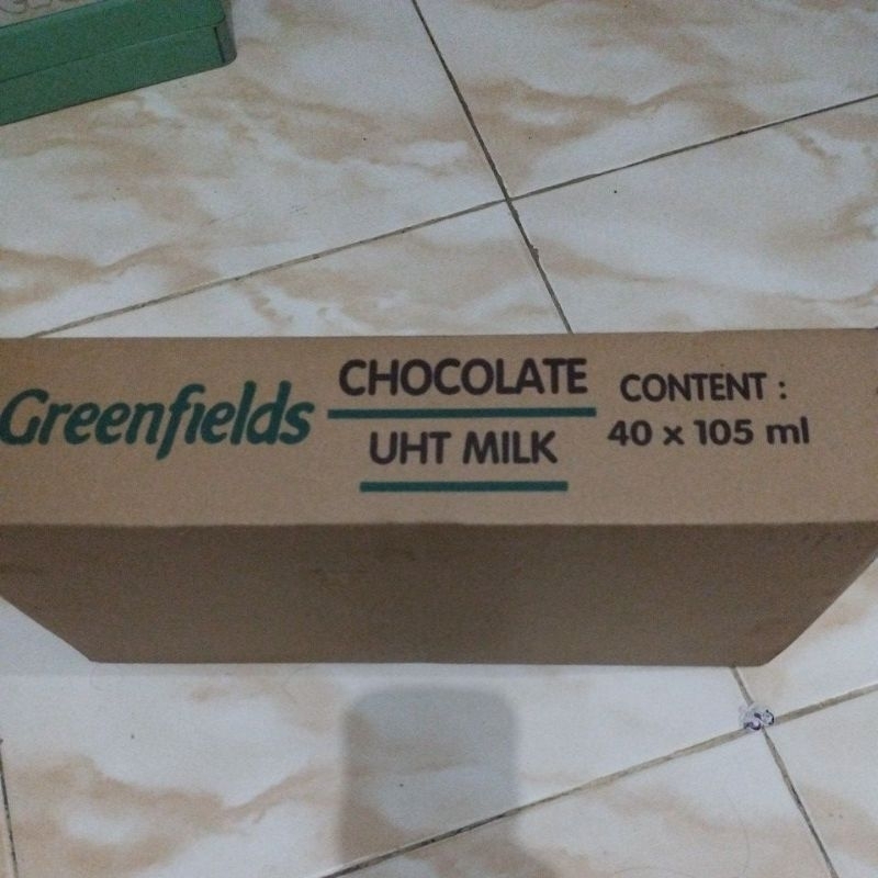 

susu uht Greenfield 105 ml