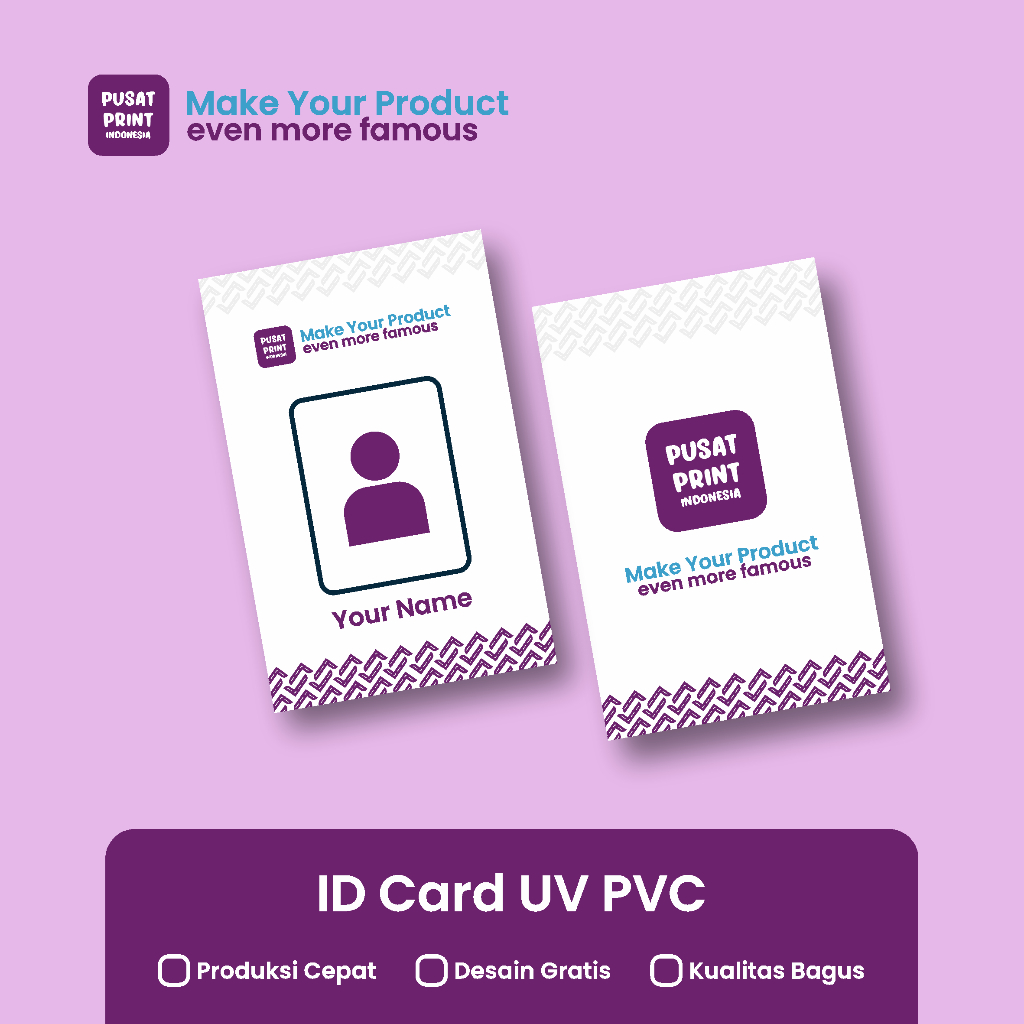 

ID Card UV, Print UV ID Card, ID Card Custom