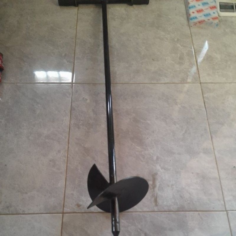 BOR TANAH MANUAL/BOR MULTIFUNGSI/bor biopori. DIAMETER 20CM/8in tebel 3mm