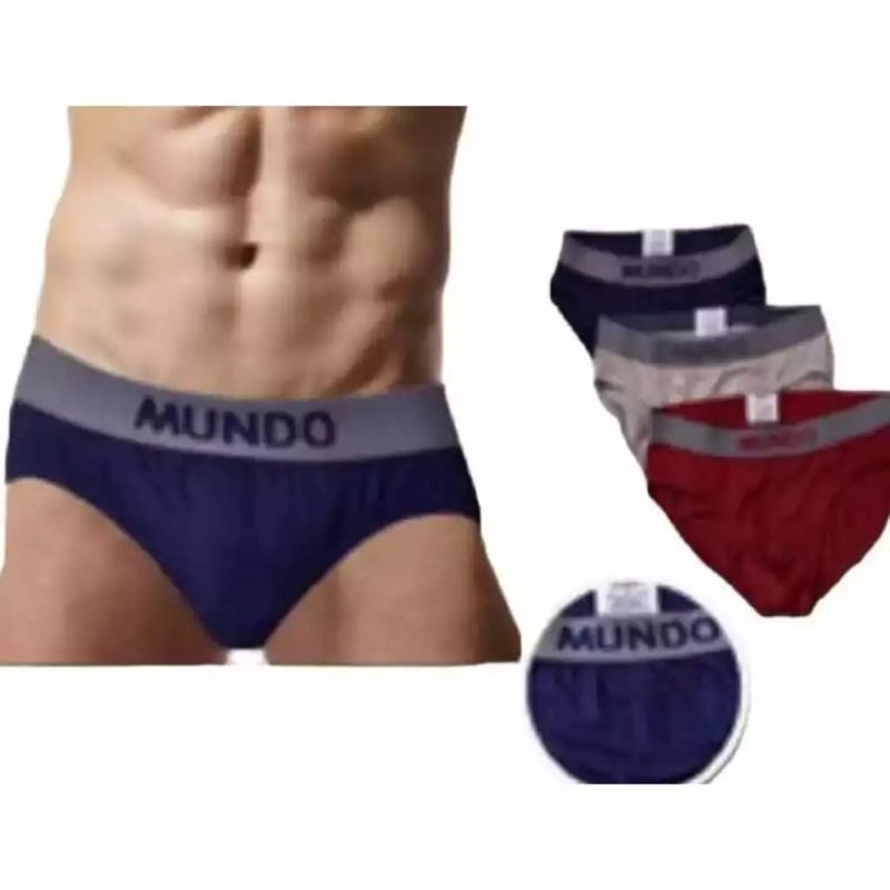 new promo COD 4pcs celana dalam Pria|CD Mundo mini brief bahan adem nyaman halus