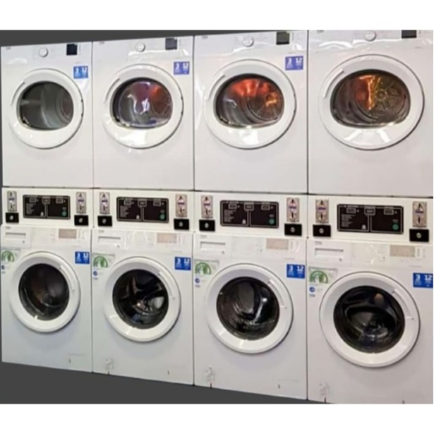 BEKO LAUNDRY KOIN/Q'RIS - 5 STACK BEKO WASHER 9KG DAN DRYER BEKO 8 KG