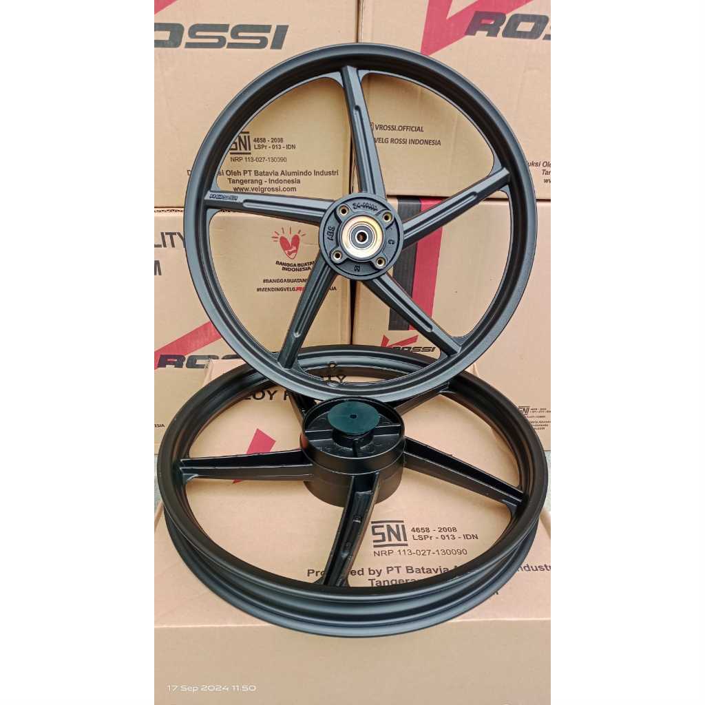 VELG VROSSI ZIGEN PALANG 5 REVO ABSOLUTE HITAM