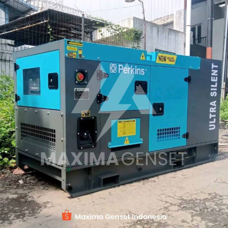 Genset 15 KVA - PERKINS 12000 Watt - Genset Ultra Silent - Genset Solar -  Genset Diesel - 3 Phase