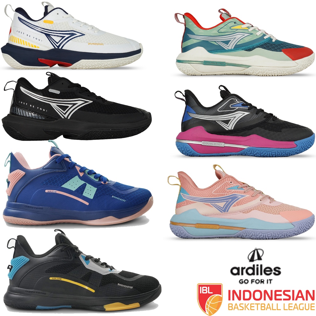 SEPATU BASKET ARDILES XPLODE ORIGINAL  FREE KAOS KAKI - SEPATU VOLI BASKET ARDILES XPLODE