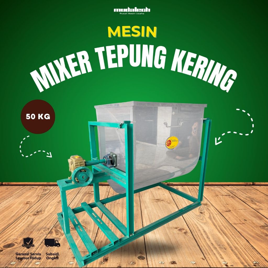 Mesin Mixer Pengaduk Tepung Kering