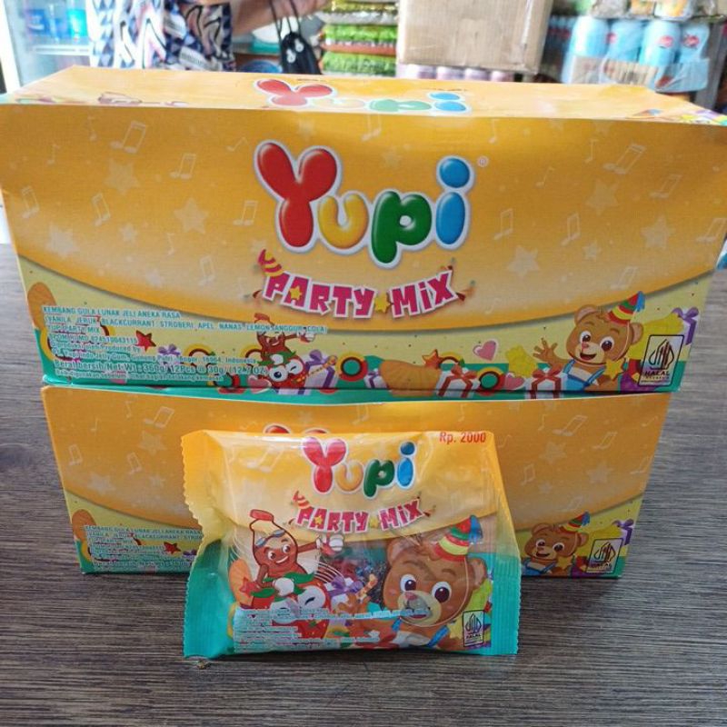 

Yupi Party Mix 30 Gr Isi 12