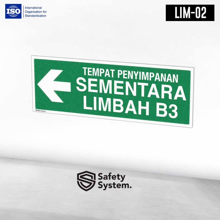 

Stiker Sign Tempat Penyimpanan Sementara Limbah B3