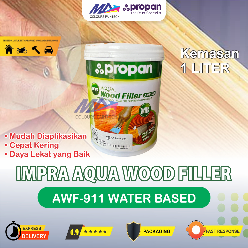 PROPAN IMPRA AQUA WOOD FILLER AWF-911 1 LITER