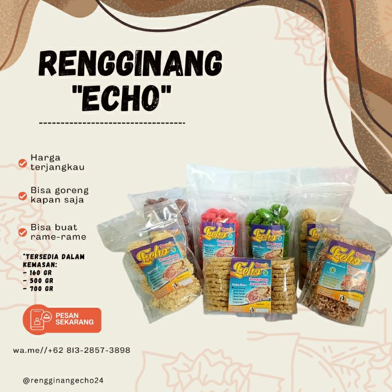 

Rengginang Berbagai Varian Rasa