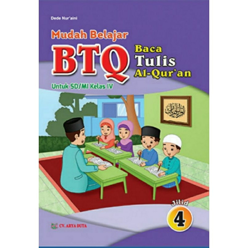 BTQ Baca Tulis Al-Qur'an kelas 4
