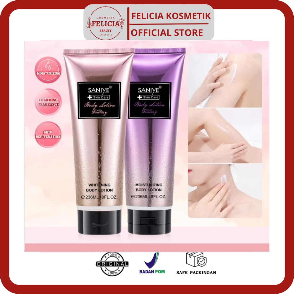 SANIYE [R7083] Body Lotion Fantasy Moisturizing Whitening Body Lotion HandbodY