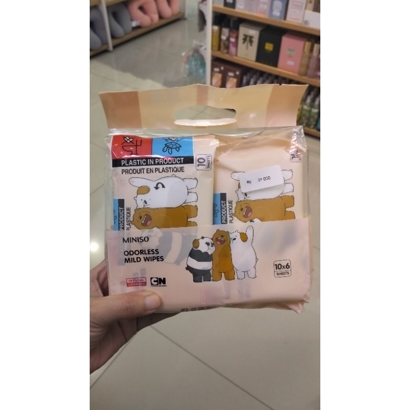 Tisu Kering & Tisu Basah MINISO