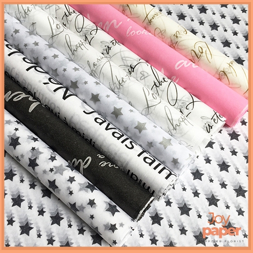 

Kertas Buket Bunga Sydney Paper Flower Wrapping Hand Bouquet KB6303