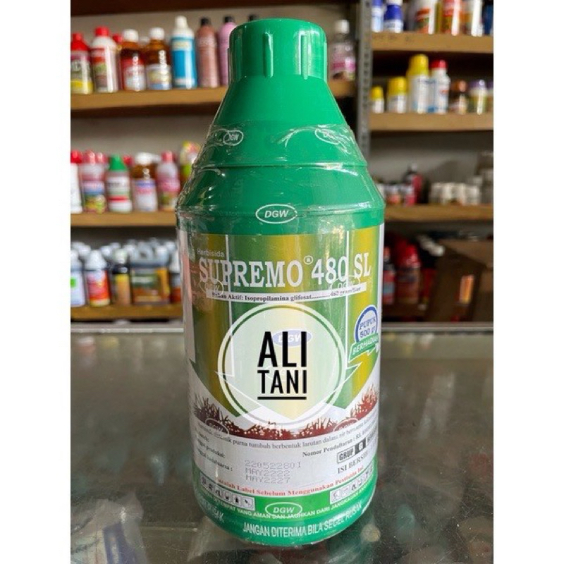 SUPREMO 480 SL Kemasan 1 Liter Herbisida / Racun Rumput Sistemik