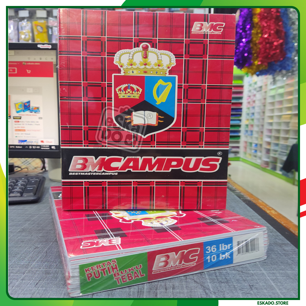 

Buku Tulis BMC Boxy / Buku Tulis Campus BMC ( 36 lembar )