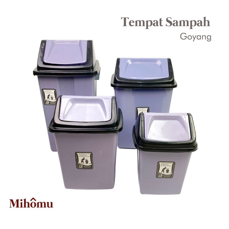 Tempat sampah Yutaka/ tempat sampah 5liter