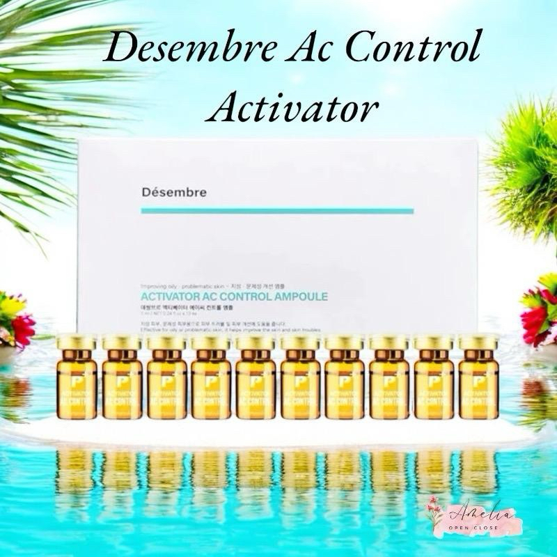 ( NEW ) Desembre AC Control Activator Serum Hidrasi Elastisitas Tone Kulit Rusak Bekas Jerawat