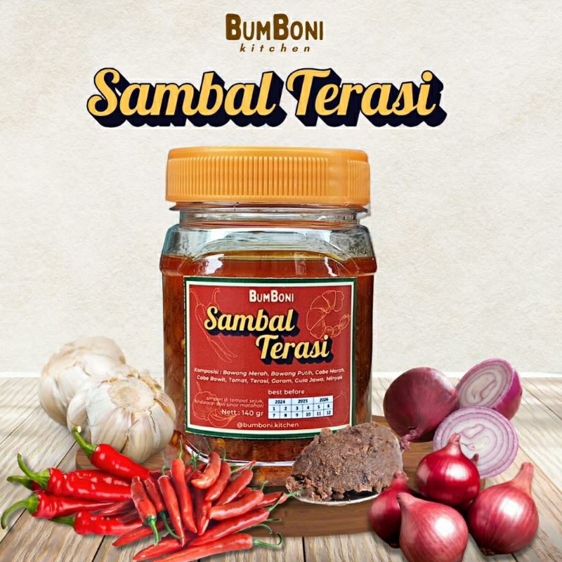 

BumBoni Sambal Terasi Pedas Nikmat Gurih