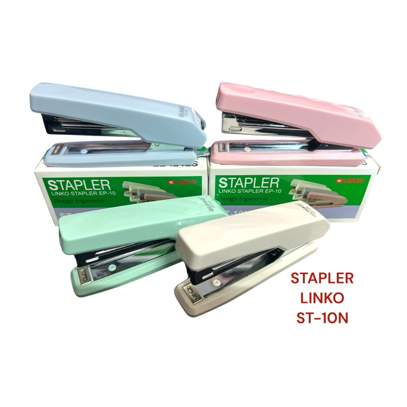 

STAPLER ST-10N LINKO warna PASTEL