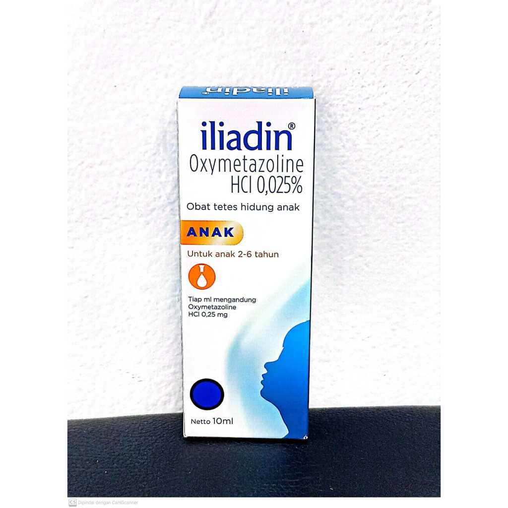 Iliadin anak 0.025% / untuk hidung tersumbat / melegakan hidung tersumbat