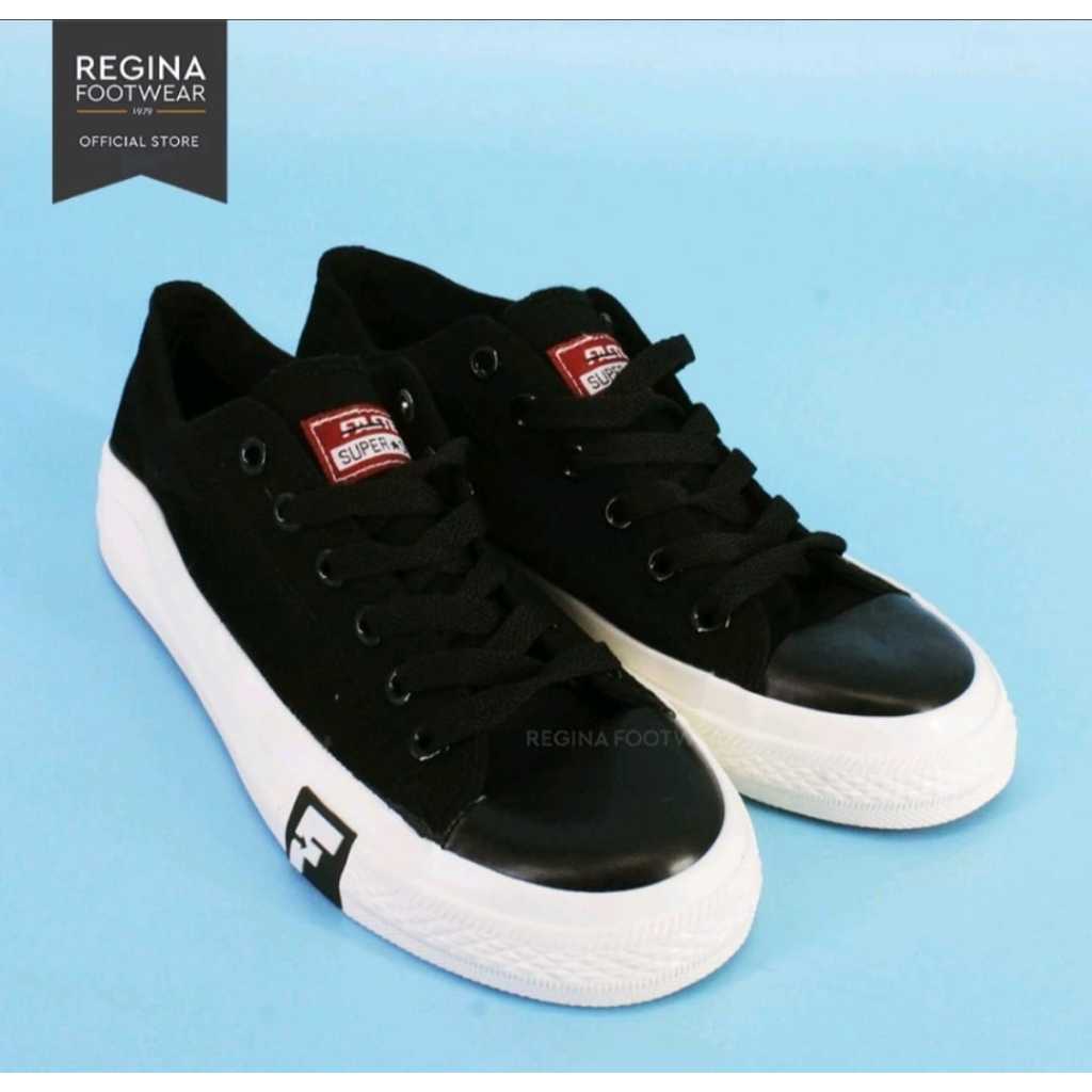 Faster Sepatu Sneakers Kanvas