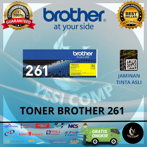 Toner Brother TN - 261 YELLOW MFC 9330CDW / HL 3170 CDW Original