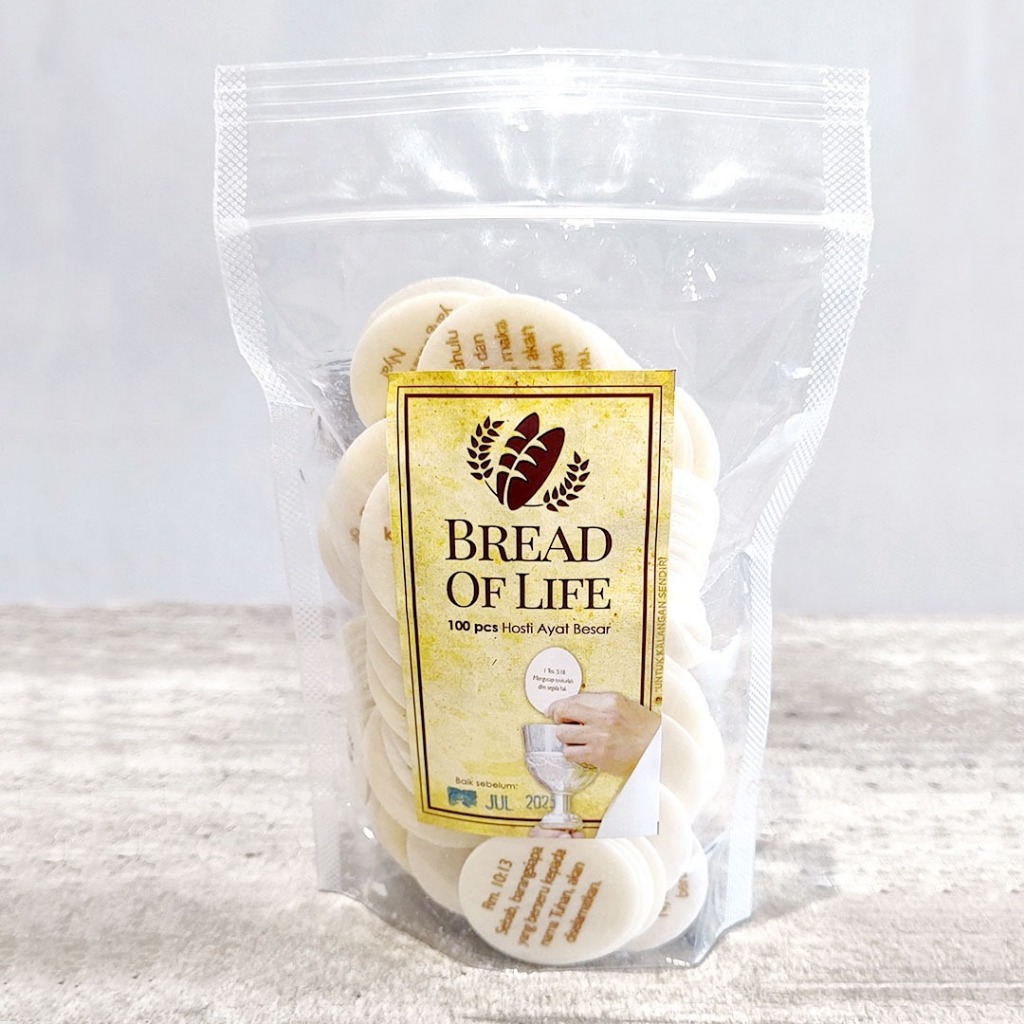 

Hosti Ayat Besar (Pouch) - isi 100 (Bahasa Indonesia)