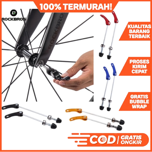 Quick Release Skewer QR AS Tengah Hub Freehub Roda Sepeda Depan Belakang Sepeda Gunung MTB Federal S