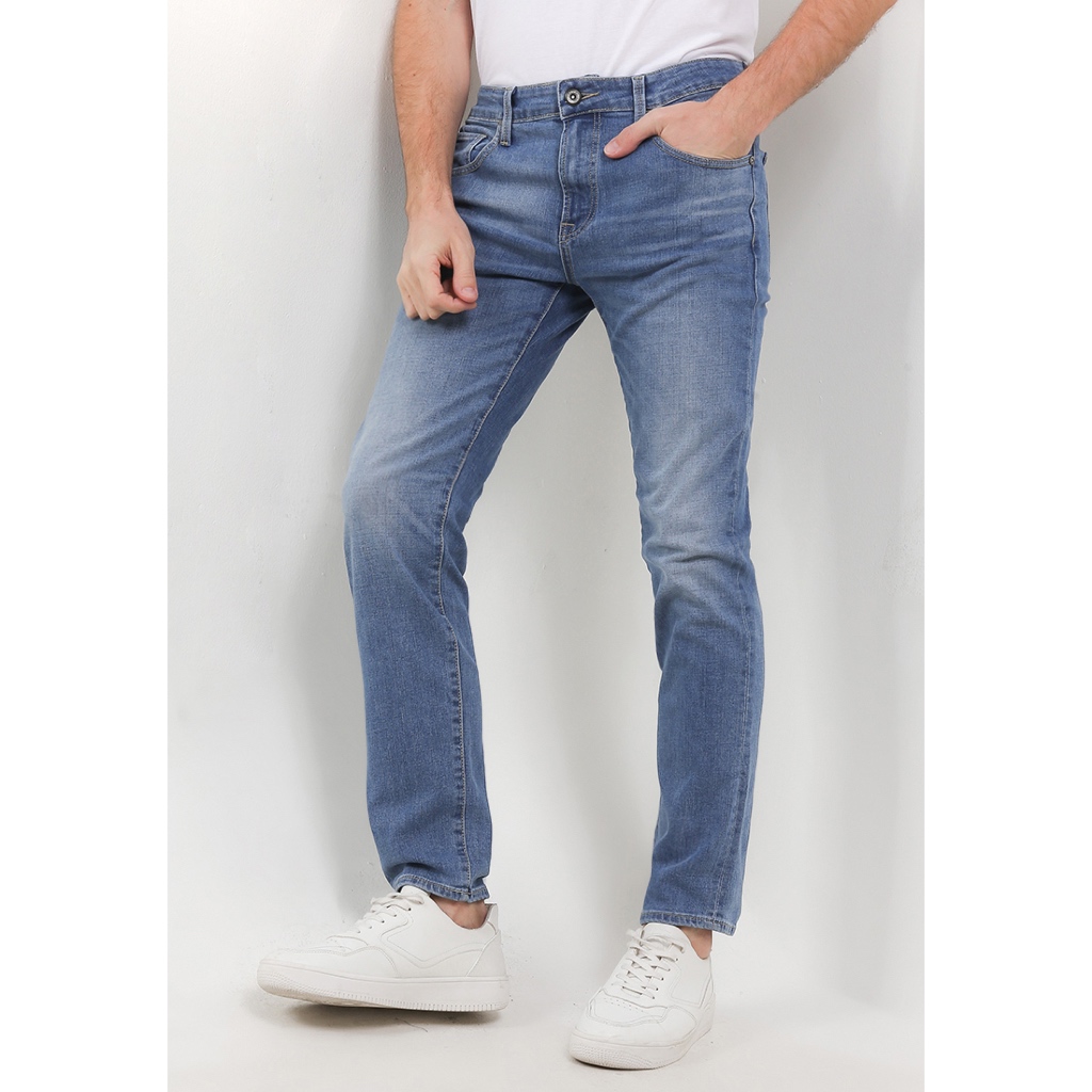 Watchout Celana Pria Hudson Slim Fit Jeans - JP8122688