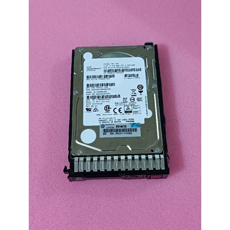 HDD HP 600GB SAS 15K 12Gbps