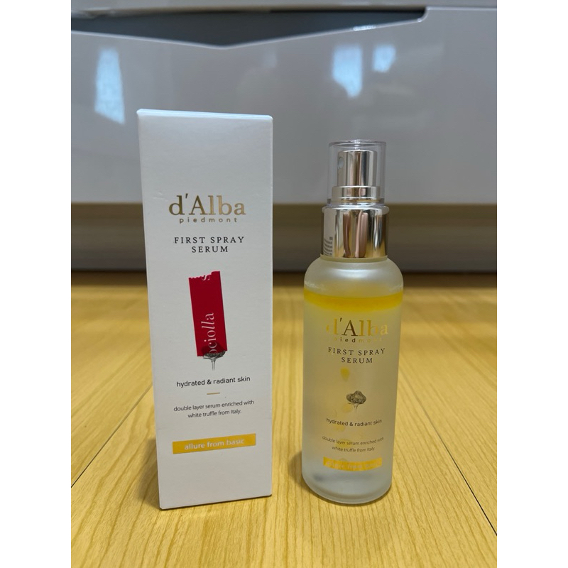 *PRELOVED* D’Alba first spray serum