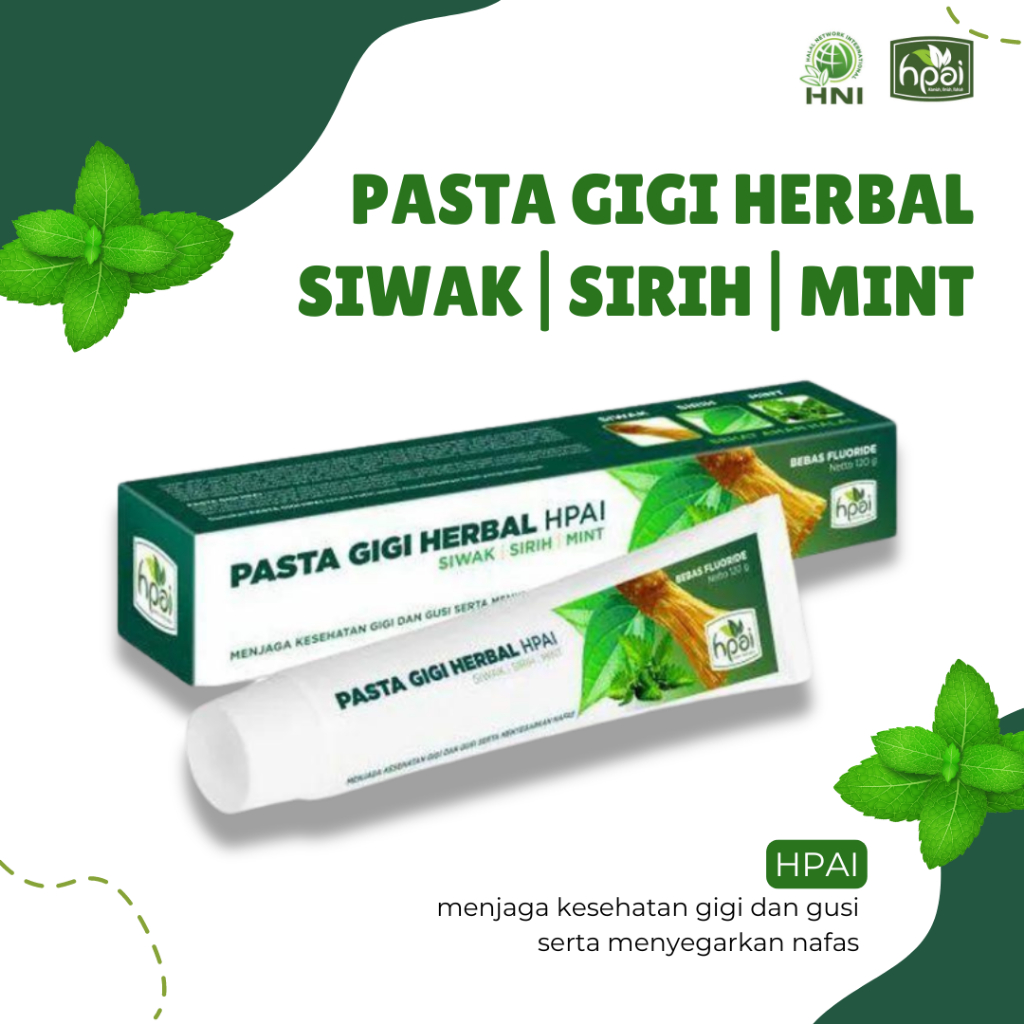 PASTA GIGI HERBAL SIWAK ODOL SIWAK SIRIH HNI HPAI ODOL PEMUTIH PGH