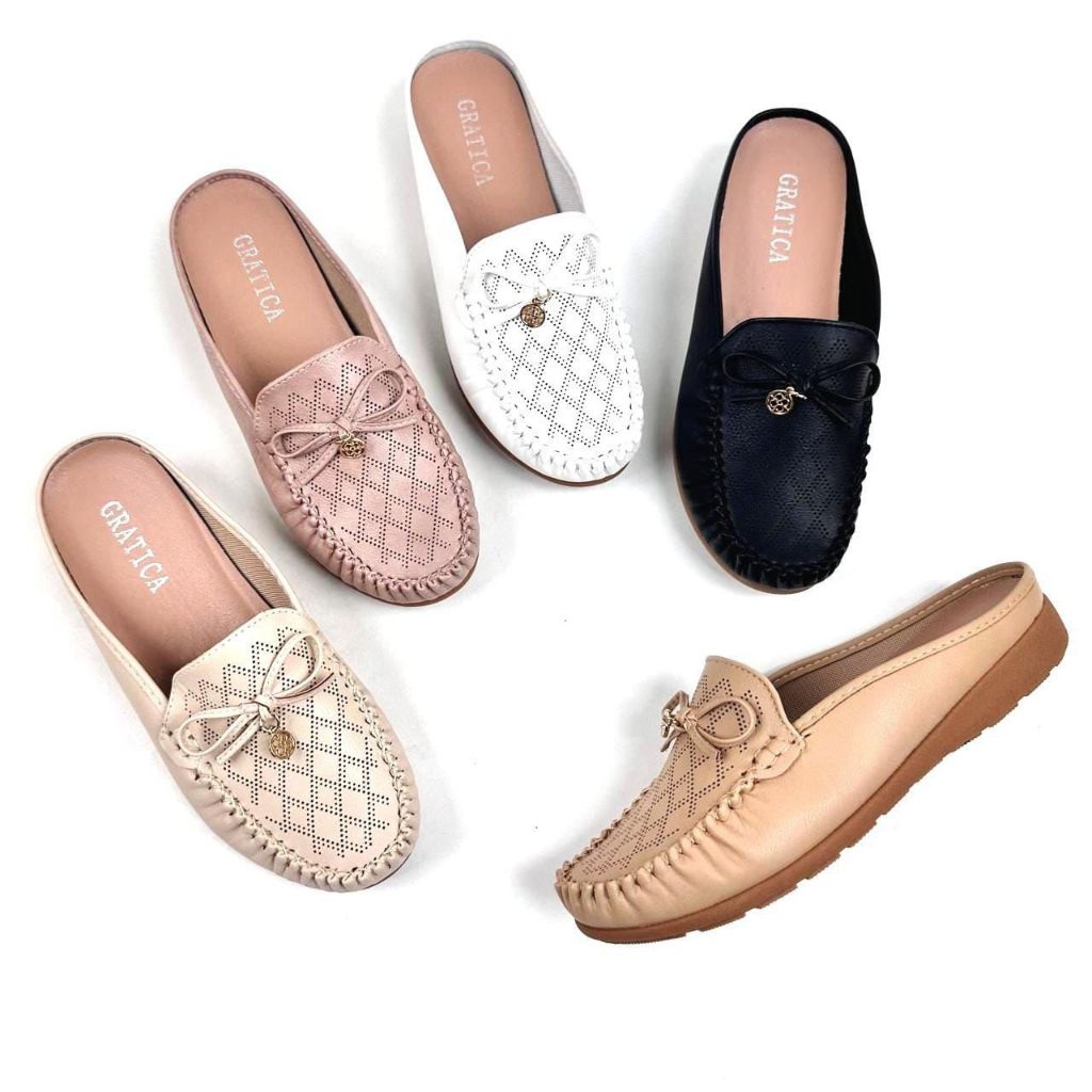 Sepatu Sandal Wanita Terbaru/Sendal Selop Gratica 8979/Sendal Karet Import