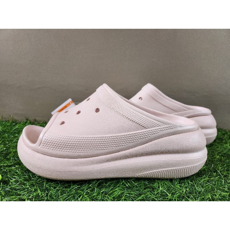 CROCS CLASSIC CRUSH SLIDE ORI- FREE JIBBITZ&TAS CROCS