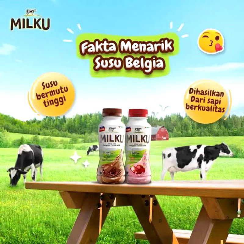 

Milku Susu UHT Premium 200 ml (Ecer 1 botol)