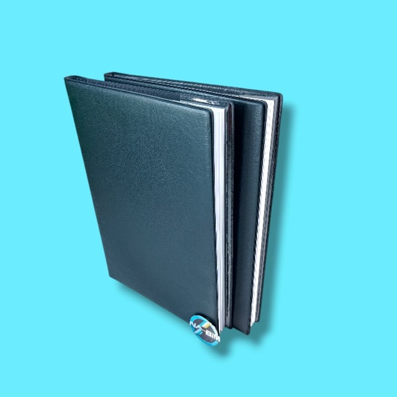 

buku agenda cover polos/Agenda cover polos hitam uk A5 21 cm x 14 cm(terima cetak costume merek)