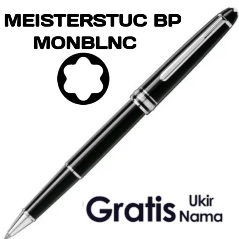

Ballpoint Mewah Rekomendasi MNBLNC MEISTERSTUC BP Silver Clip Sudah Gratis Grafir Nama Dan Box Exlusive