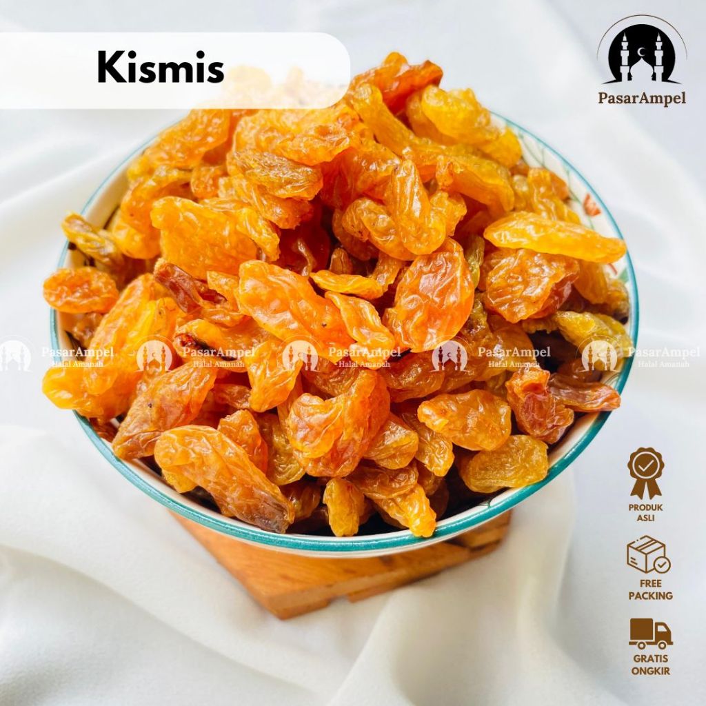 

Kismis Manis Golden Raisin 250gr Simin Arab Anggur Kering Tanpa Biji Oleh oleh Haji Umroh