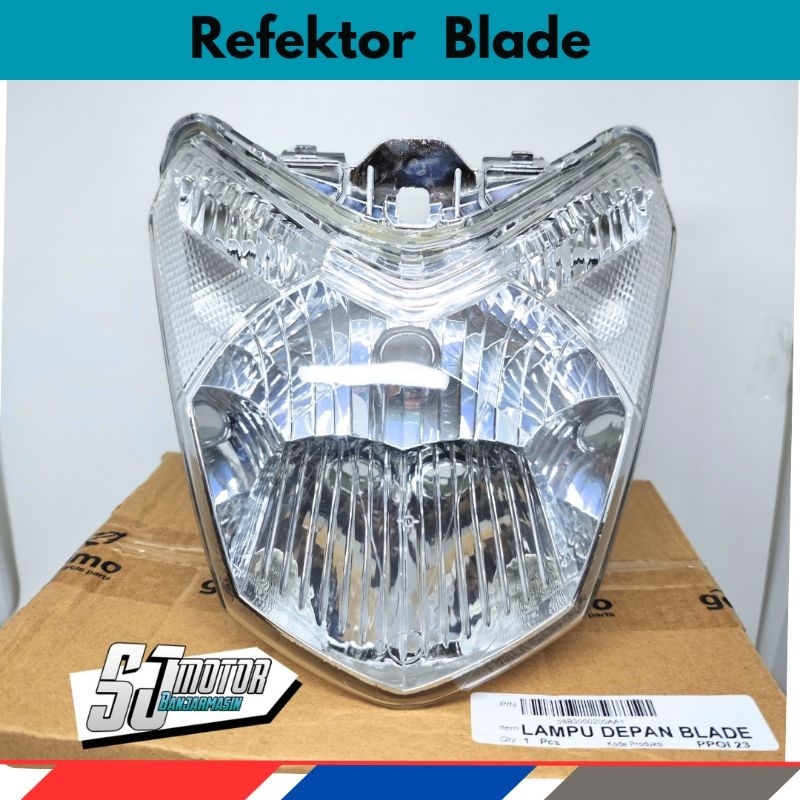 Refektor Reflektor Lampu Depan Blade 110 Old Lama Karbu Blade Repsol