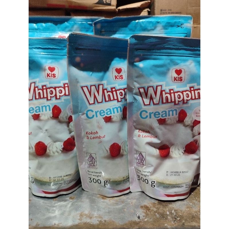 

KIS WHIPPING CREAM POWDER 300gr