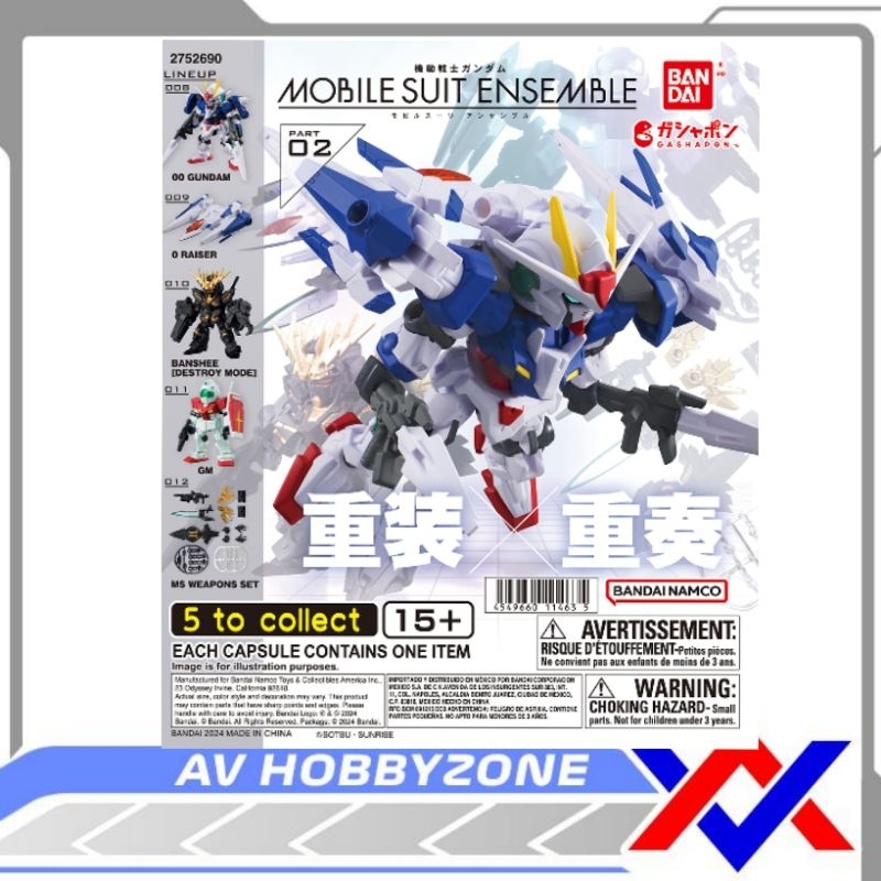Gachapon Mobile Suit Ensemble 02 Bandai