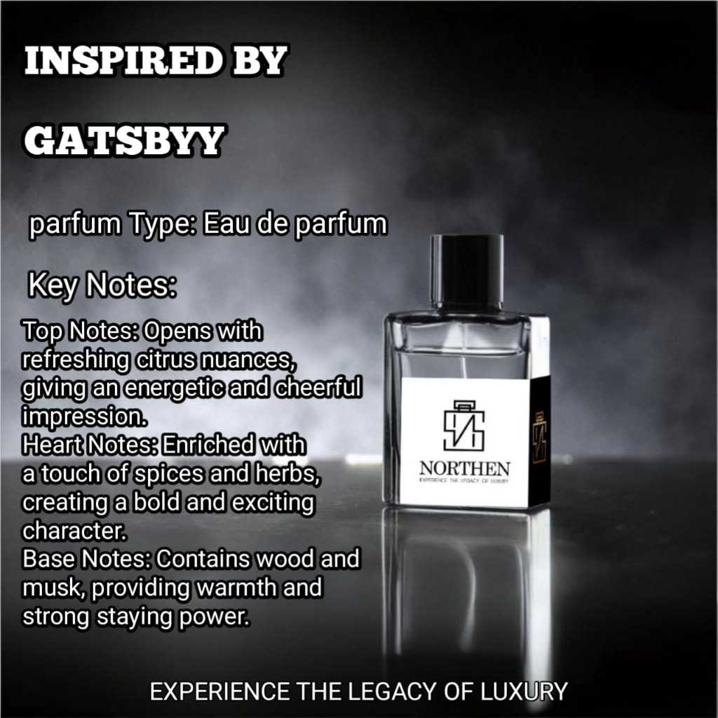 GATSBY White Up Eau De Toilette Parfume - Parfum - Minyak Wangi Parfum Pria Gatsby White up EDT Eau 