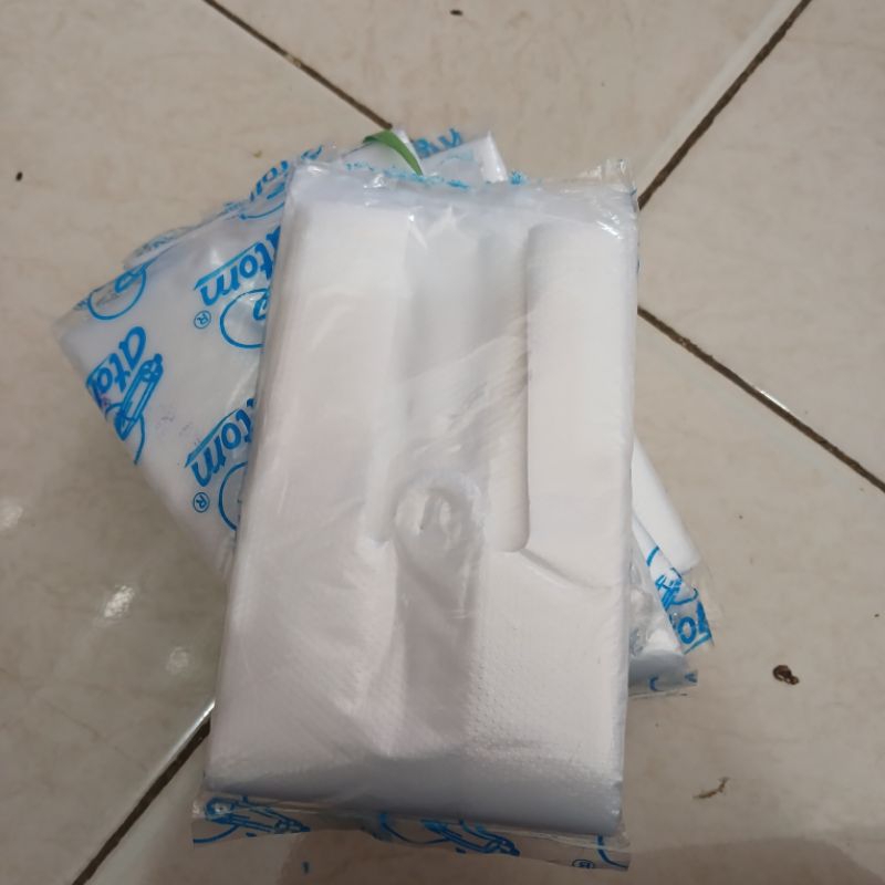 Plastik Atom Bening Pop Ice 1 Gelas/2 Gelas @30 lembar