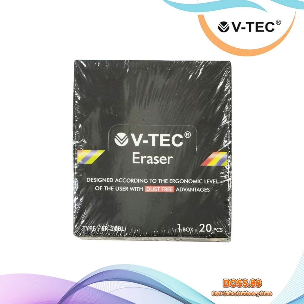 

ERASER / PENGHAPUS V-TEC ER-20BL (1 BOX)