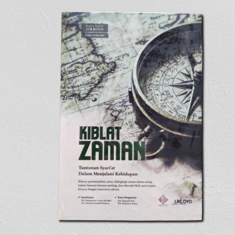 KIBLAT ZAMAN edisi terbaru 2024 | buku kiblat zaman kumpulan hasil bahtsul masaail lirboyo